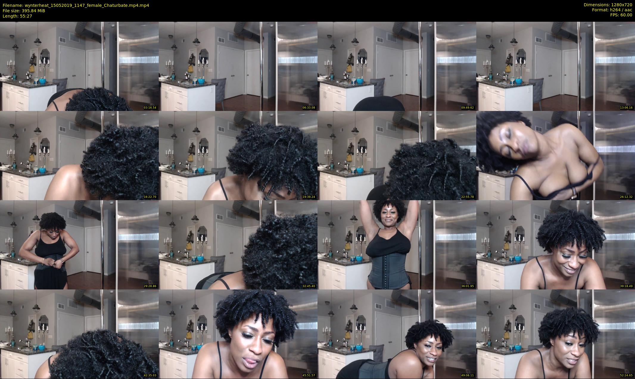 wynterheat — 56 minute Chaturbate female cam show recording, 720p, May 15, 2019