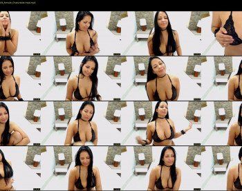 zamarahot — 22 minute Chaturbate female cam show recording, 720p, May 15, 2019