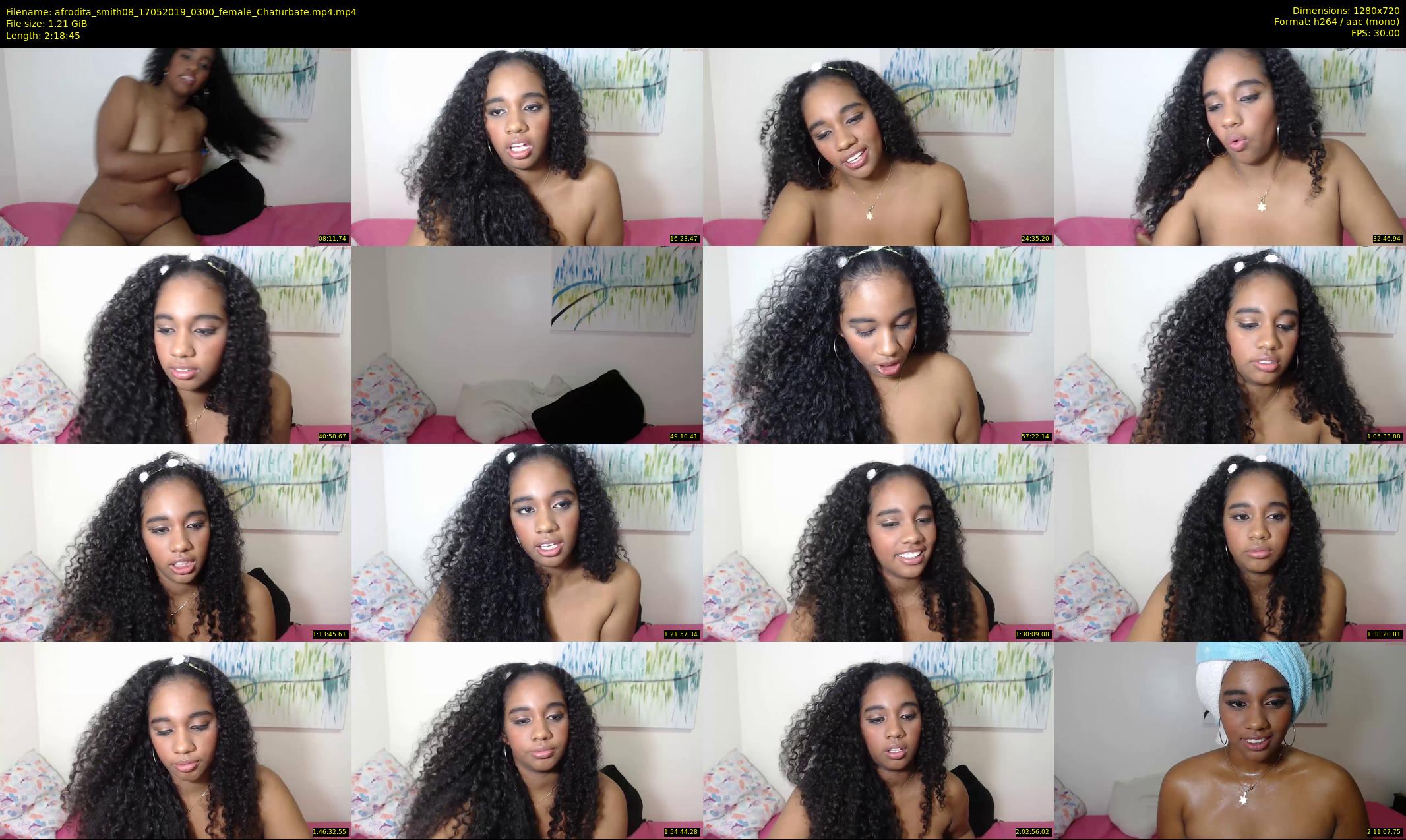 afrodita_smith08 — 139 minute Chaturbate female cam show recording, 720p, May 17, 2019