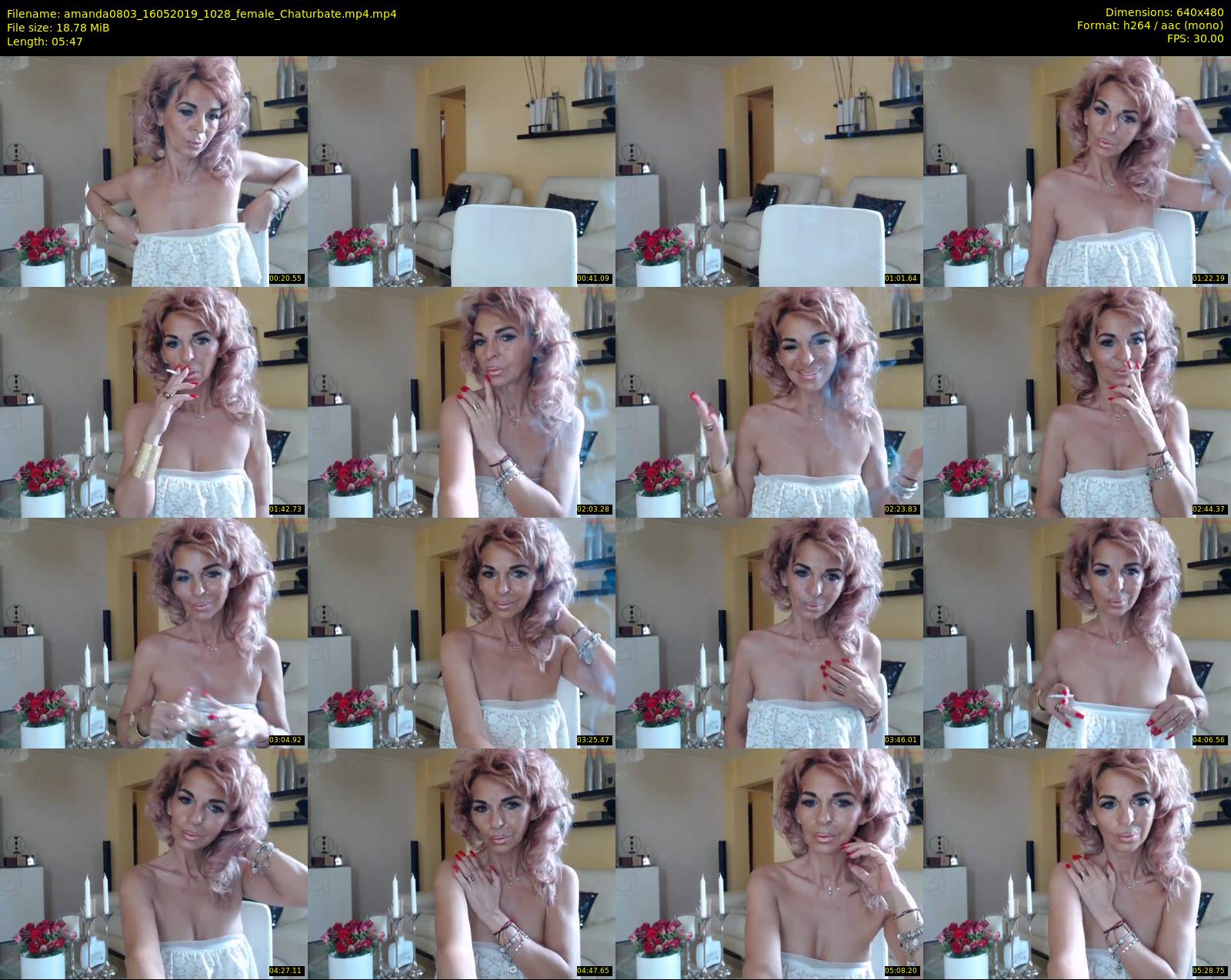 amanda0803 — 6 minute Chaturbate female cam show recording, 480p, May 16, 2019