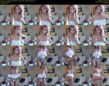 amanda0803 — 7 minute Chaturbate female cam show recording, 480p, May 16, 2019