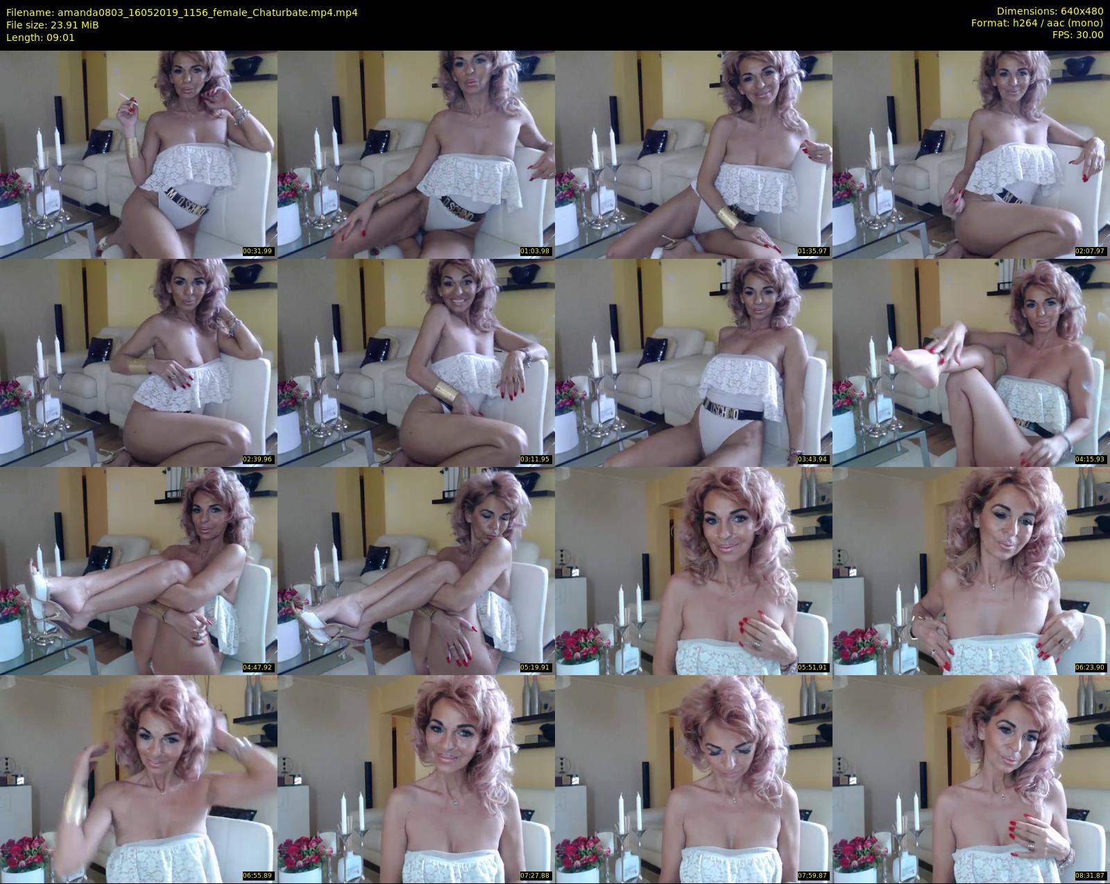 amanda0803 — 10 minute Chaturbate female cam show recording, 480p, May 16, 2019