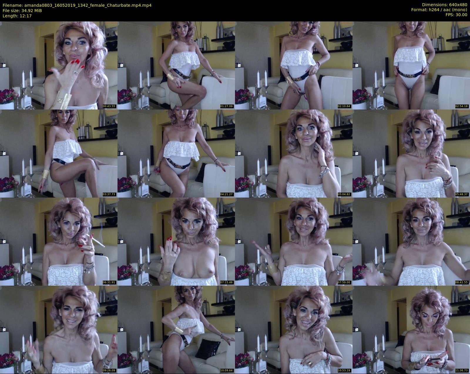 amanda0803 — 13 minute Chaturbate female cam show recording, 480p, May 16, 2019
