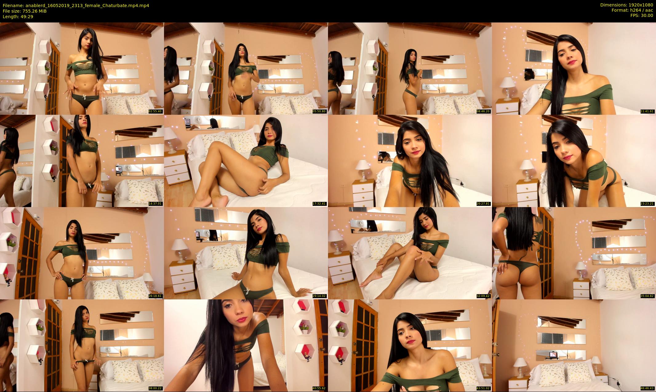 anablerd — 50 minute Chaturbate female cam show recording, 1080p, May 16, 2019