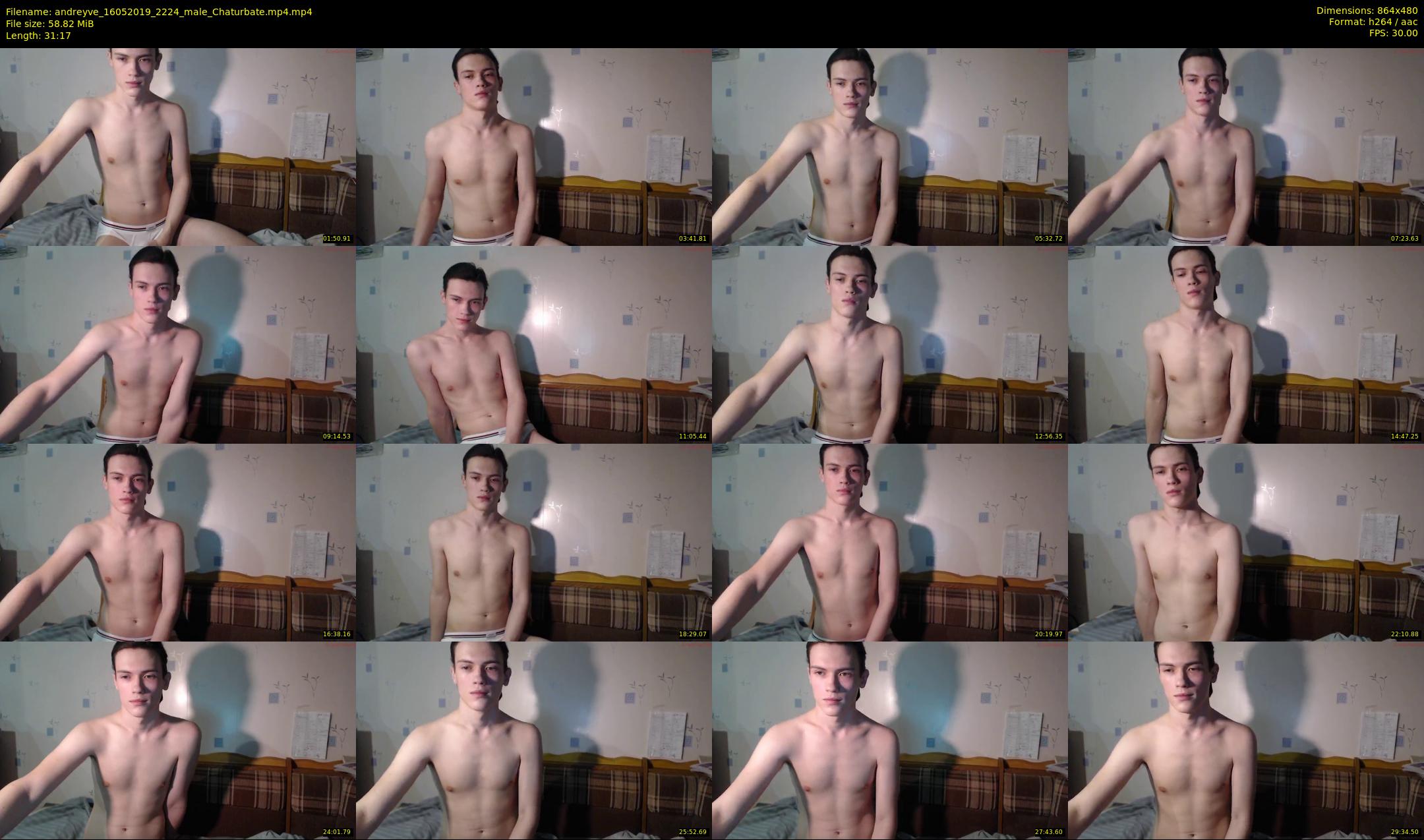 andreyve — 32 minute Chaturbate male cam show recording, 480p, May 16, 2019
