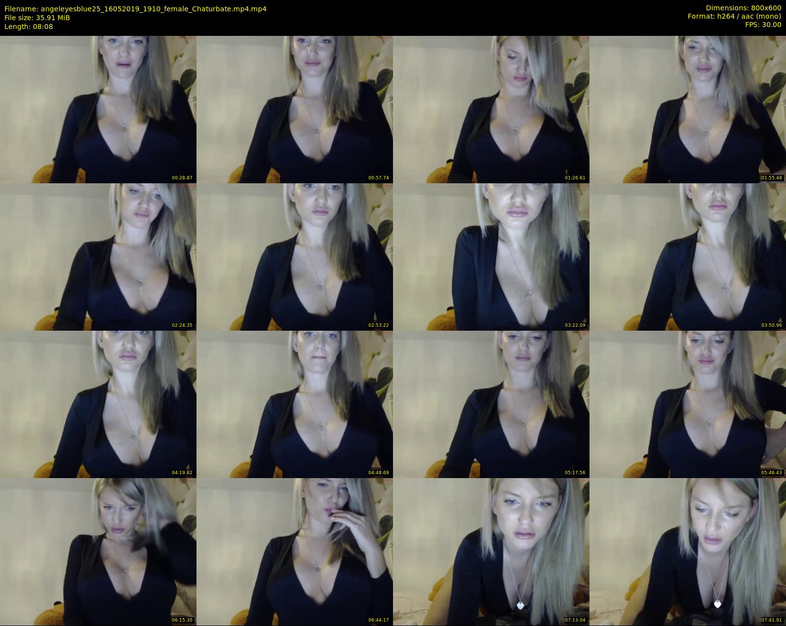 angeleyesblue25 — 9 minute Chaturbate female cam show recording, 480p, May 16, 2019