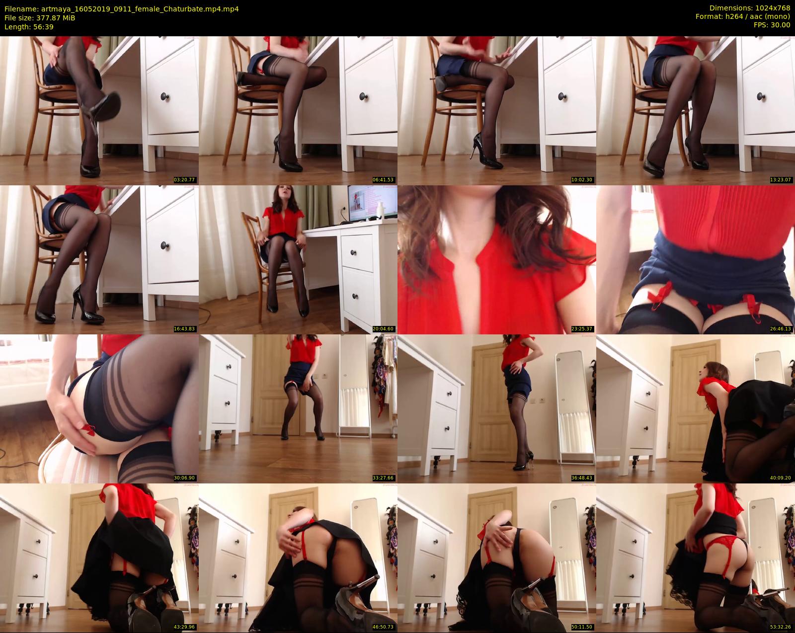 artmaya — 57 minute Chaturbate female cam show recording, 720p, May 16, 2019