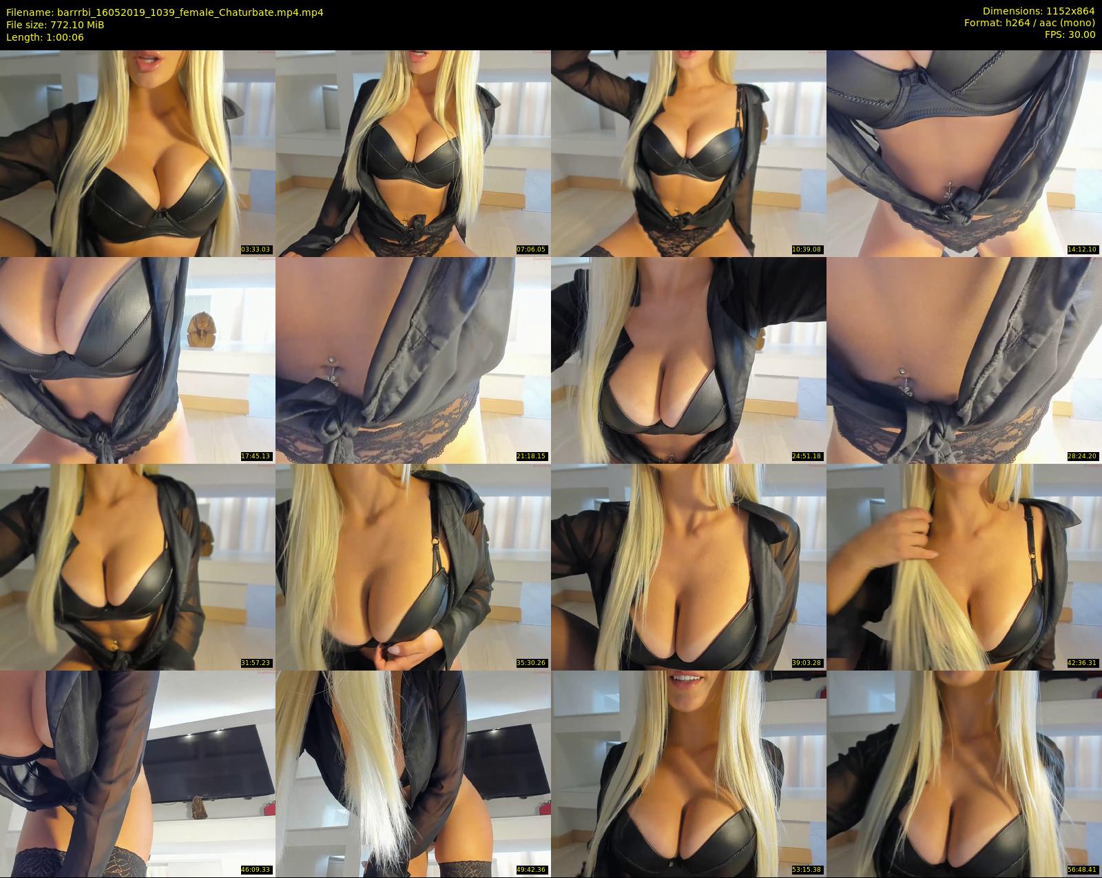 barrrbi — 61 minute Chaturbate female cam show recording, 720p, May 16, 2019