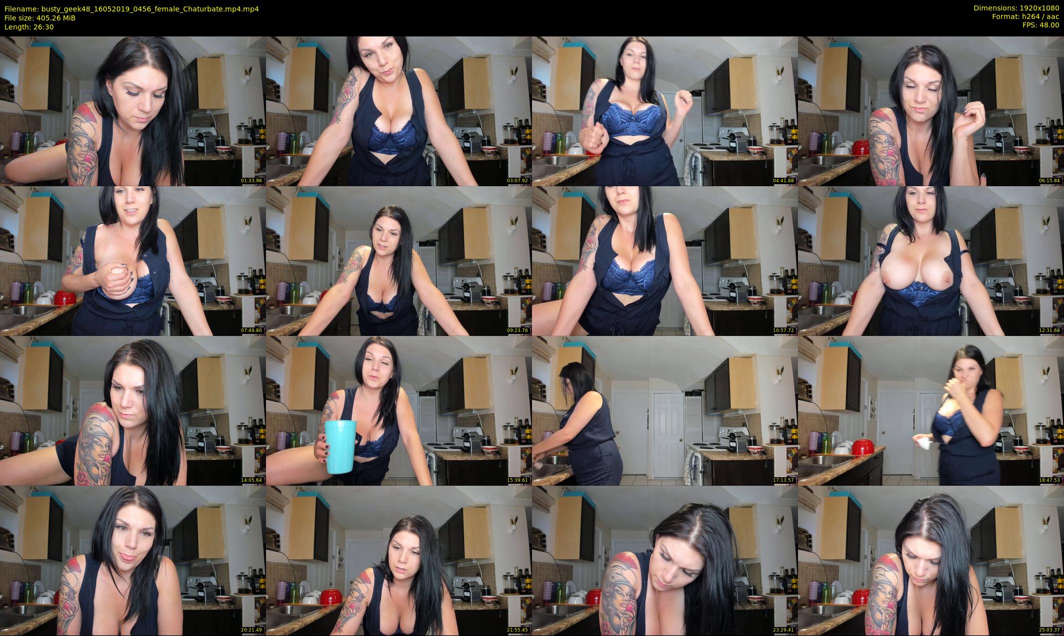busty_geek48 — 27 minute Chaturbate female cam show recording, 1080p, May 16, 2019