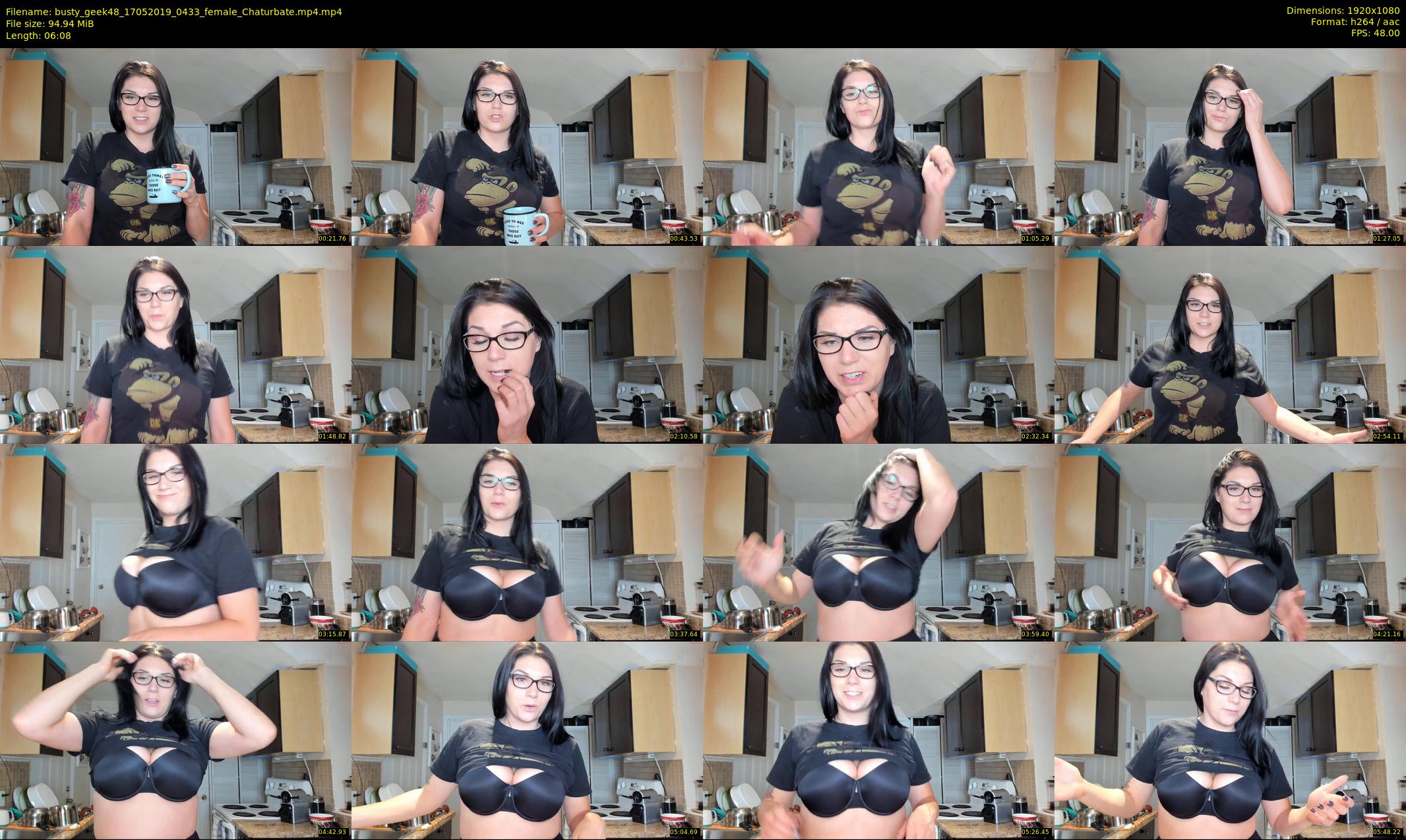 busty_geek48 — 7 minute Chaturbate female cam show recording, 1080p, May 17, 2019