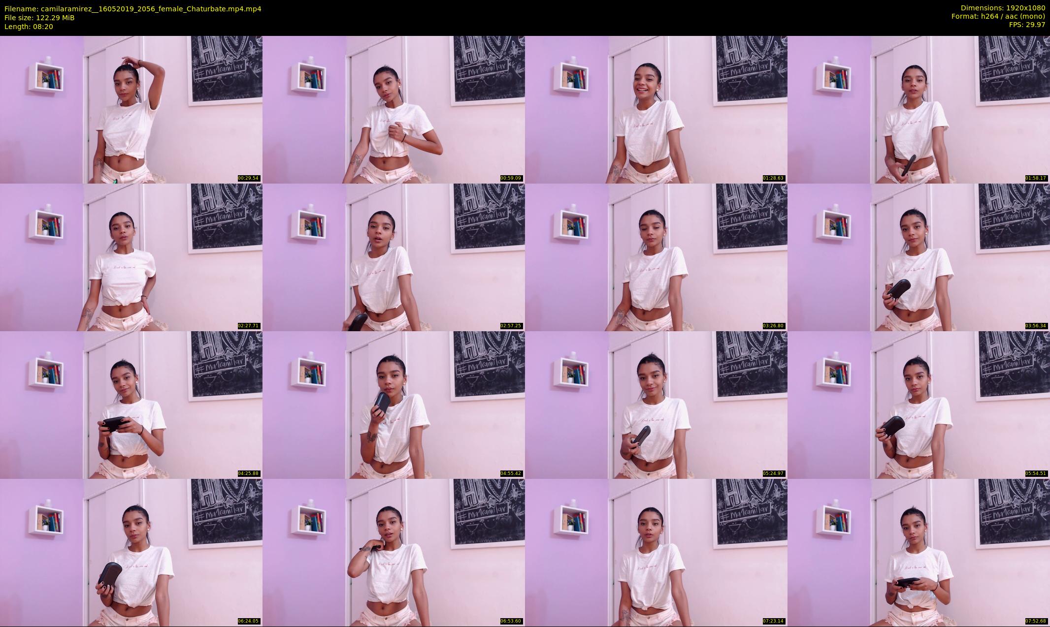 camilaramirez_ — 9 minute Chaturbate female cam show recording, 1080p, May 16, 2019