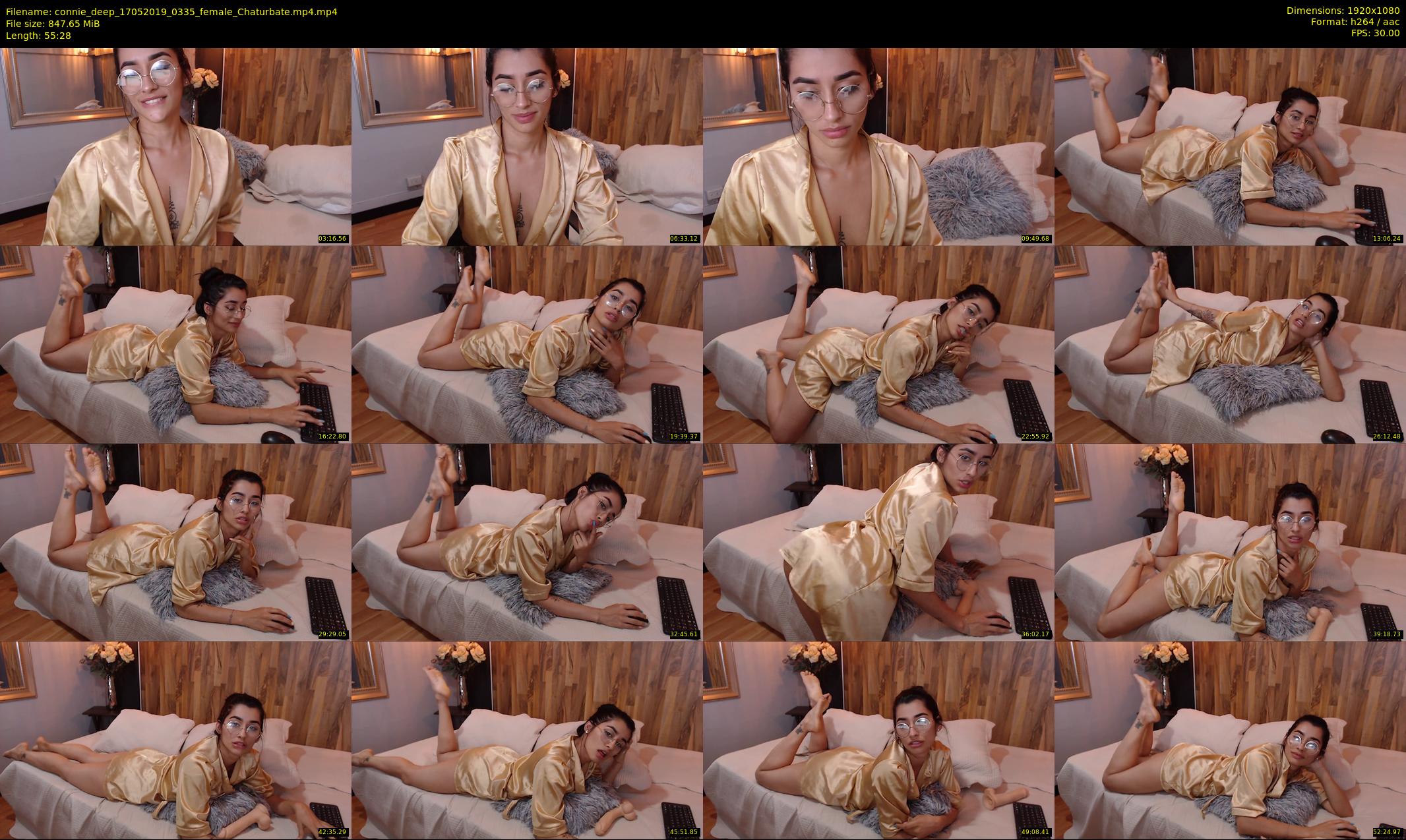 connie_deep — 56 minute Chaturbate female cam show recording, 1080p, May 17, 2019