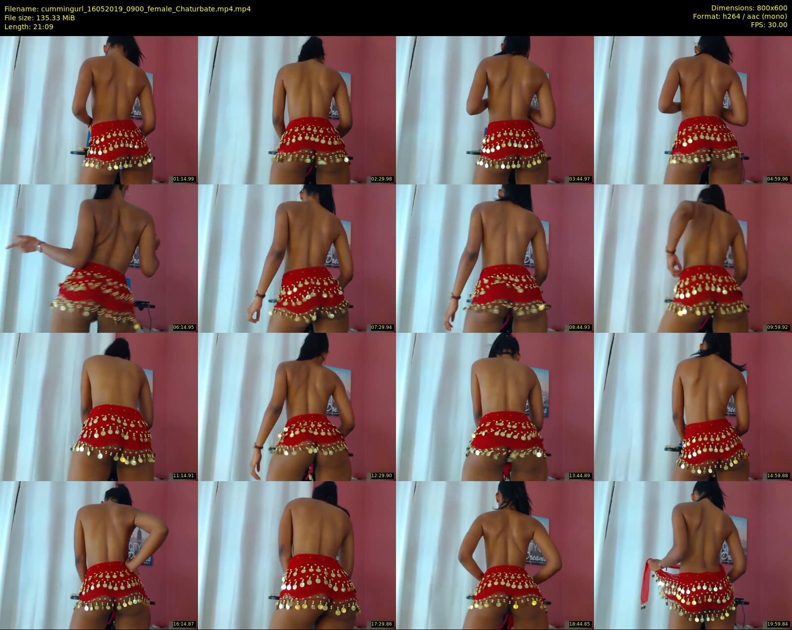 cummingurl — 22 minute Chaturbate couple cam show recording, 480p, May 16, 2019
