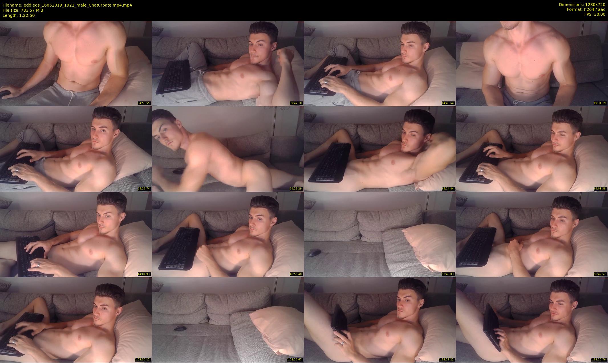 eddieds — 83 minute Chaturbate male cam show recording, 720p, May 16, 2019