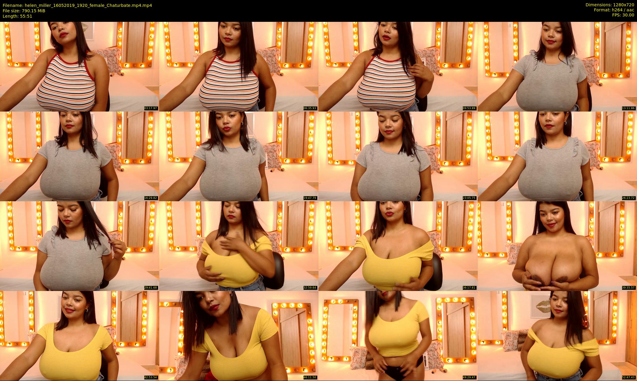 helen_miller — 56 minute Chaturbate female cam show recording, 720p, May 16, 2019