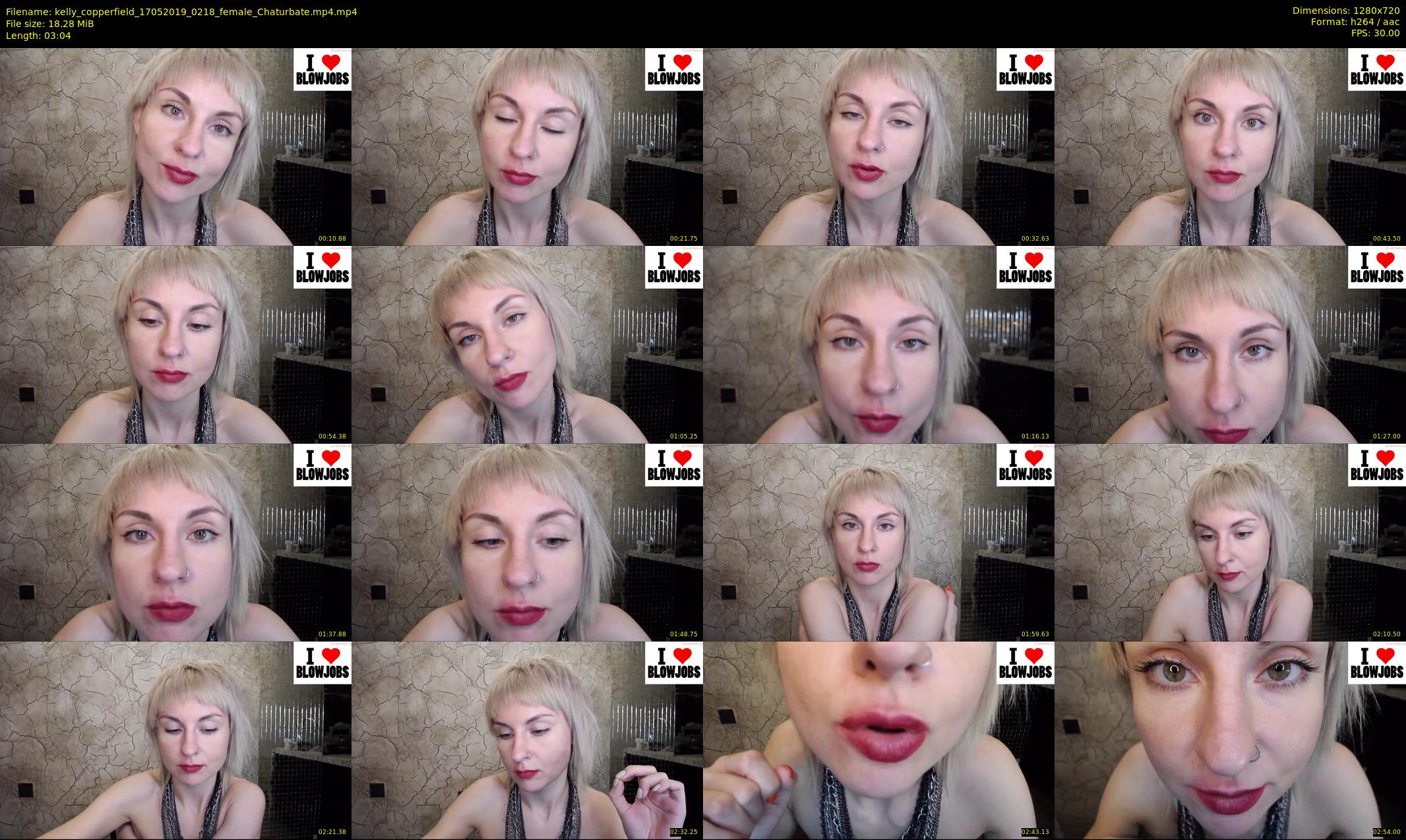 kelly_copperfield — 4 minute Chaturbate female cam show recording, 720p, May 17, 2019