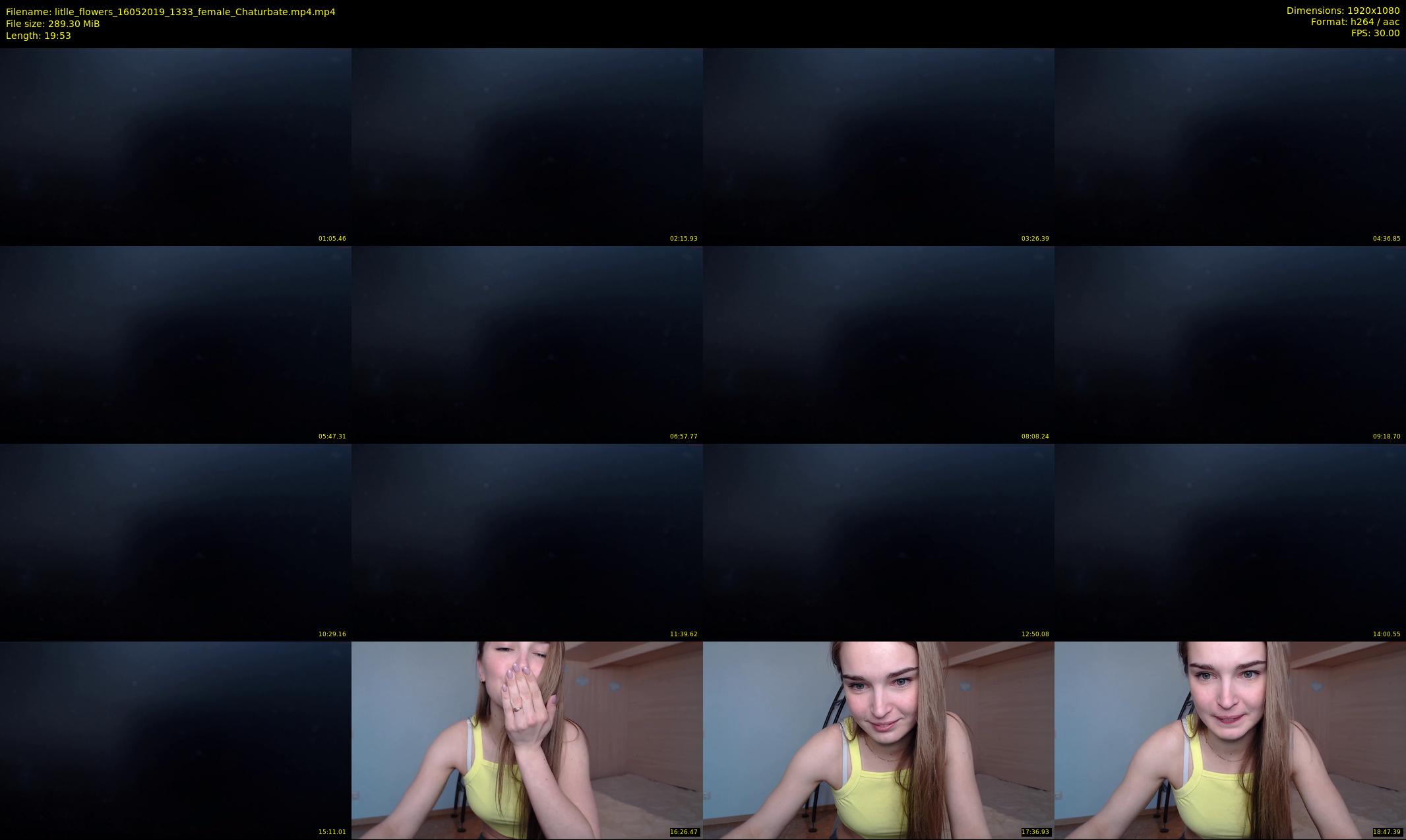 litlle_flowers — 20 minute Chaturbate female cam show recording, 1080p, May 16, 2019