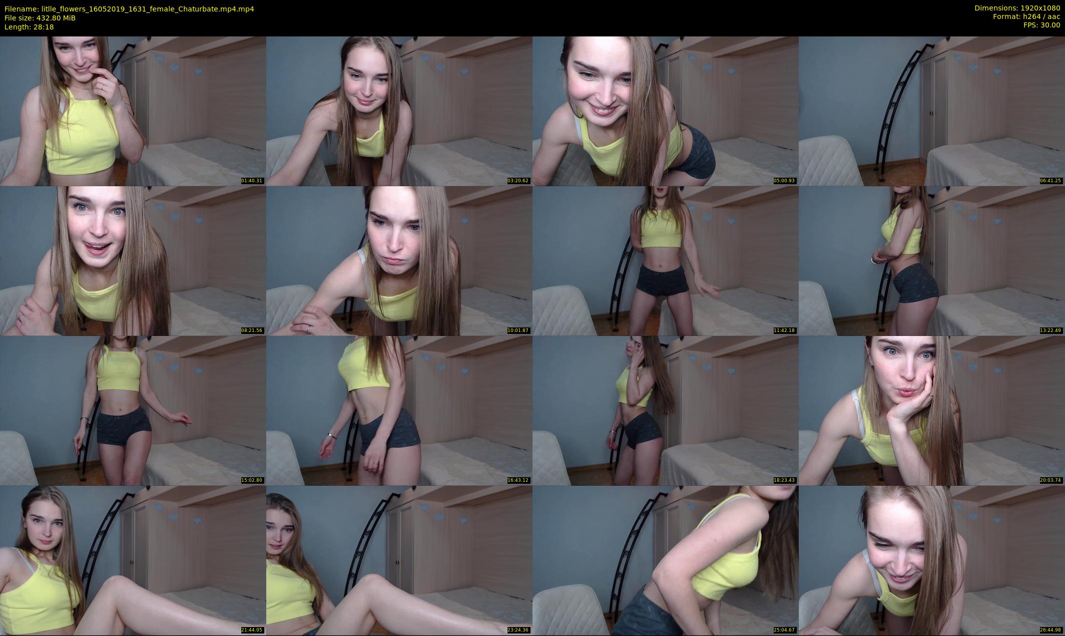 litlle_flowers — 29 minute Chaturbate female cam show recording, 1080p, May 16, 2019