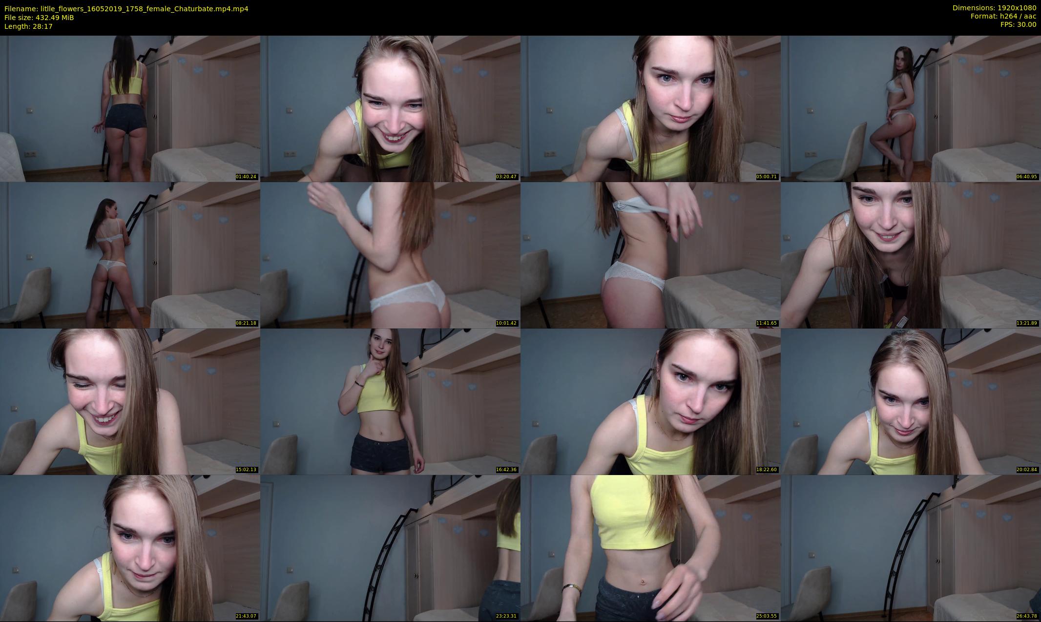 litlle_flowers — 29 minute Chaturbate female cam show recording, 1080p, May 16, 2019