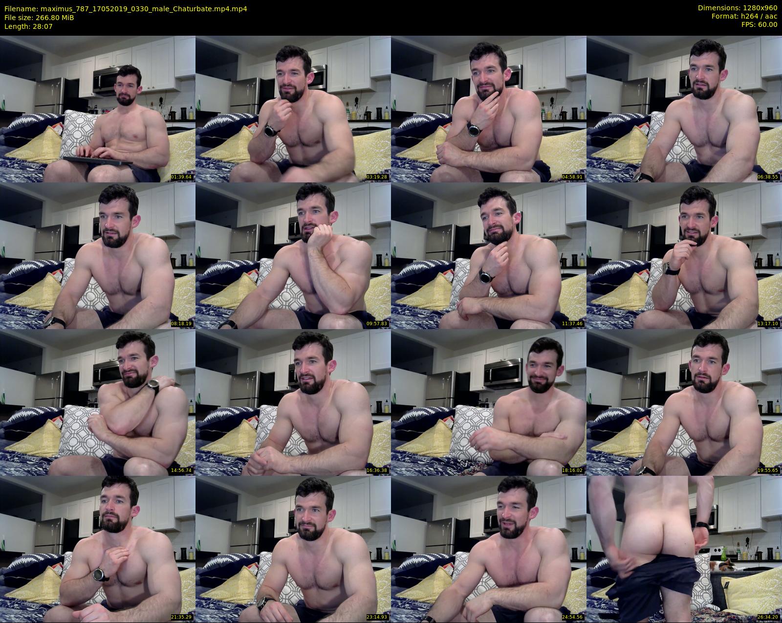maximus_787 — 29 minute Chaturbate male cam show recording, 720p, May 17, 2019