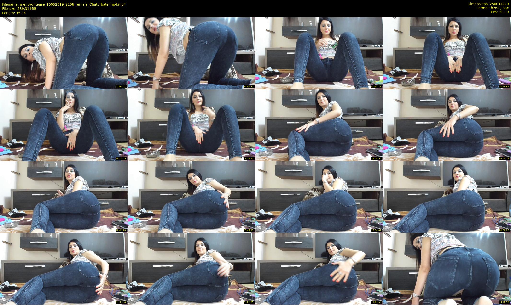mellyvontease — 36 minute Chaturbate female cam show recording, 1080p, May 16, 2019