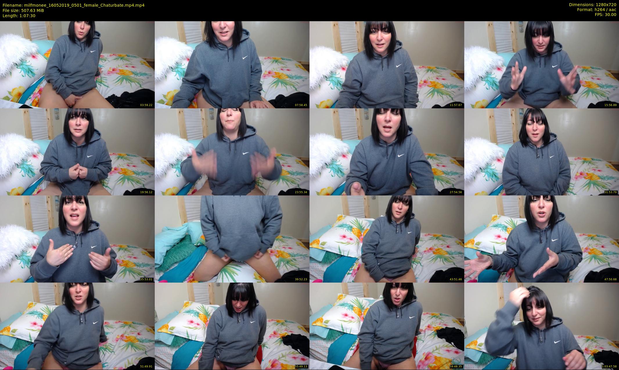 milfmonee — 68 minute Chaturbate female cam show recording, 720p, May 16, 2019