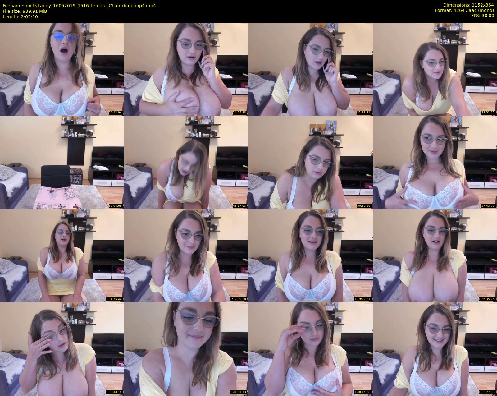 milkykandy — 123 minute Chaturbate female cam show recording, 720p, May 16, 2019