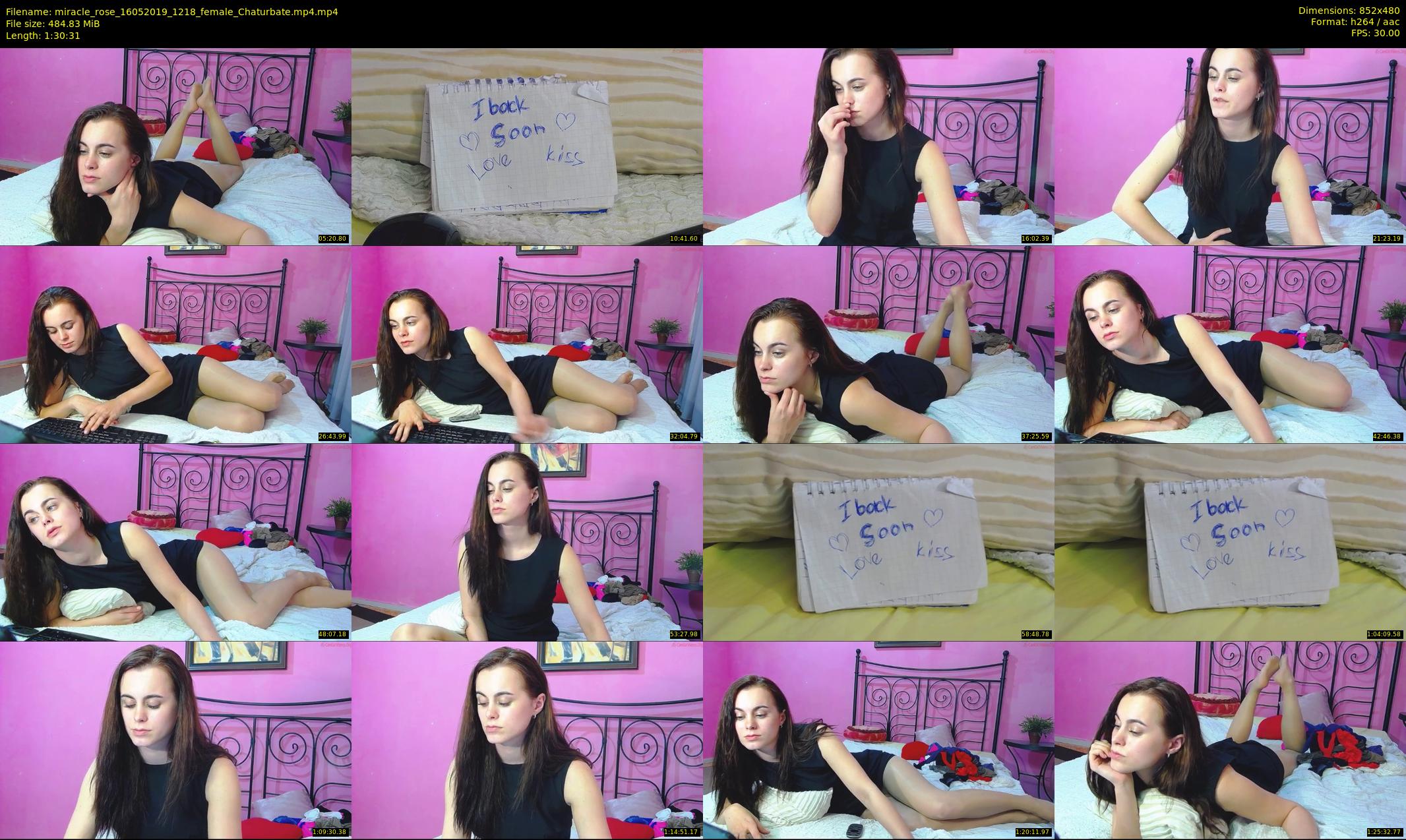 miracle_rose — 91 minute Chaturbate female cam show recording, 480p, May 16, 2019