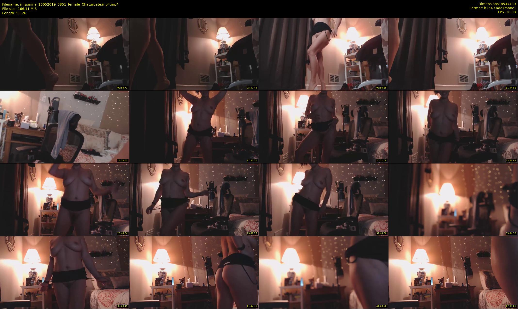 missmina — 51 minute Chaturbate female cam show recording, 480p, May 16, 2019