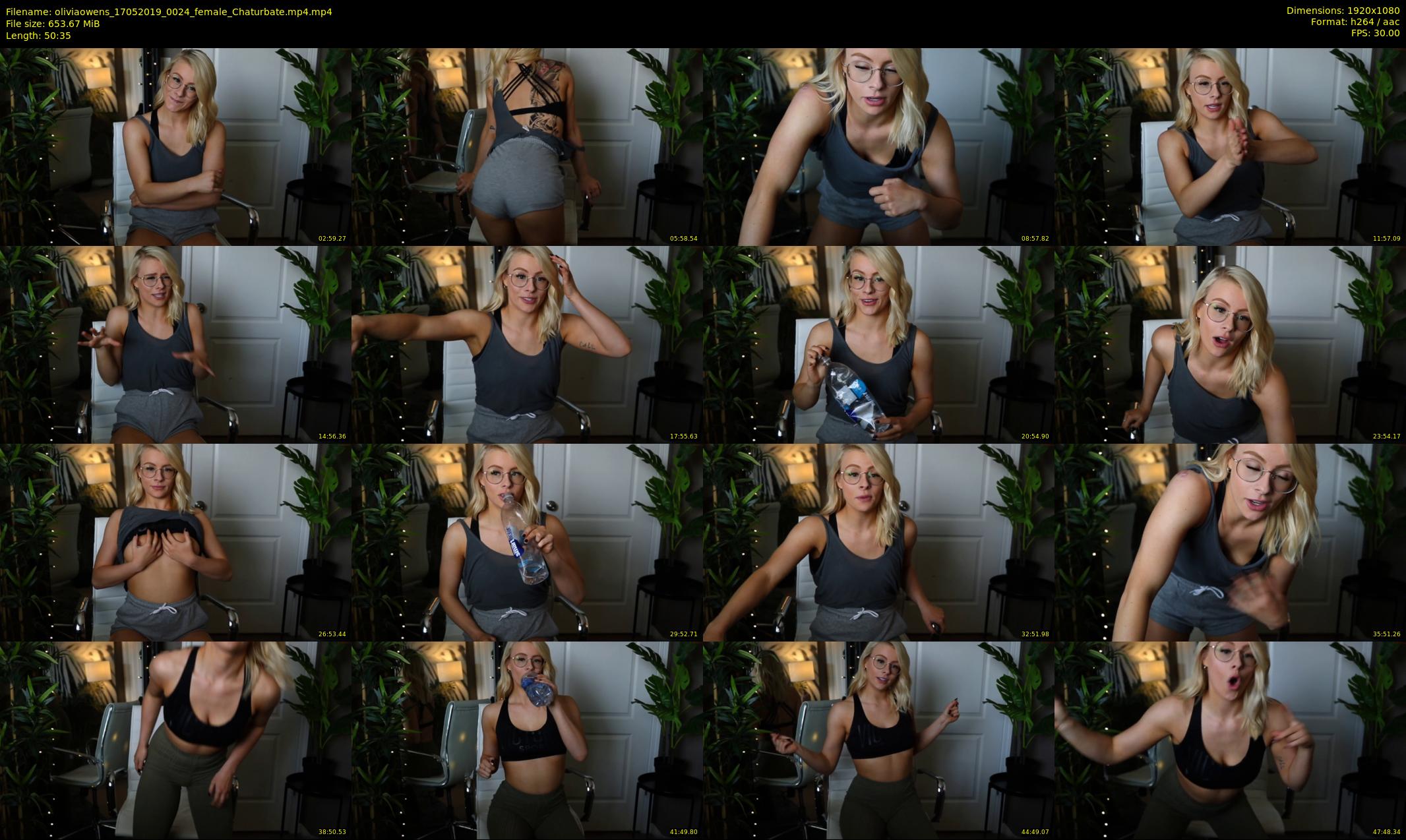oliviaowens — 51 minute Chaturbate female cam show recording, 1080p, May 17, 2019