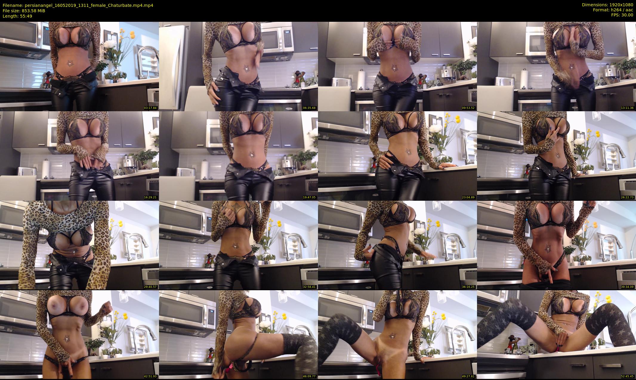 persianangel — 56 minute Chaturbate female cam show recording, 1080p, May 16, 2019