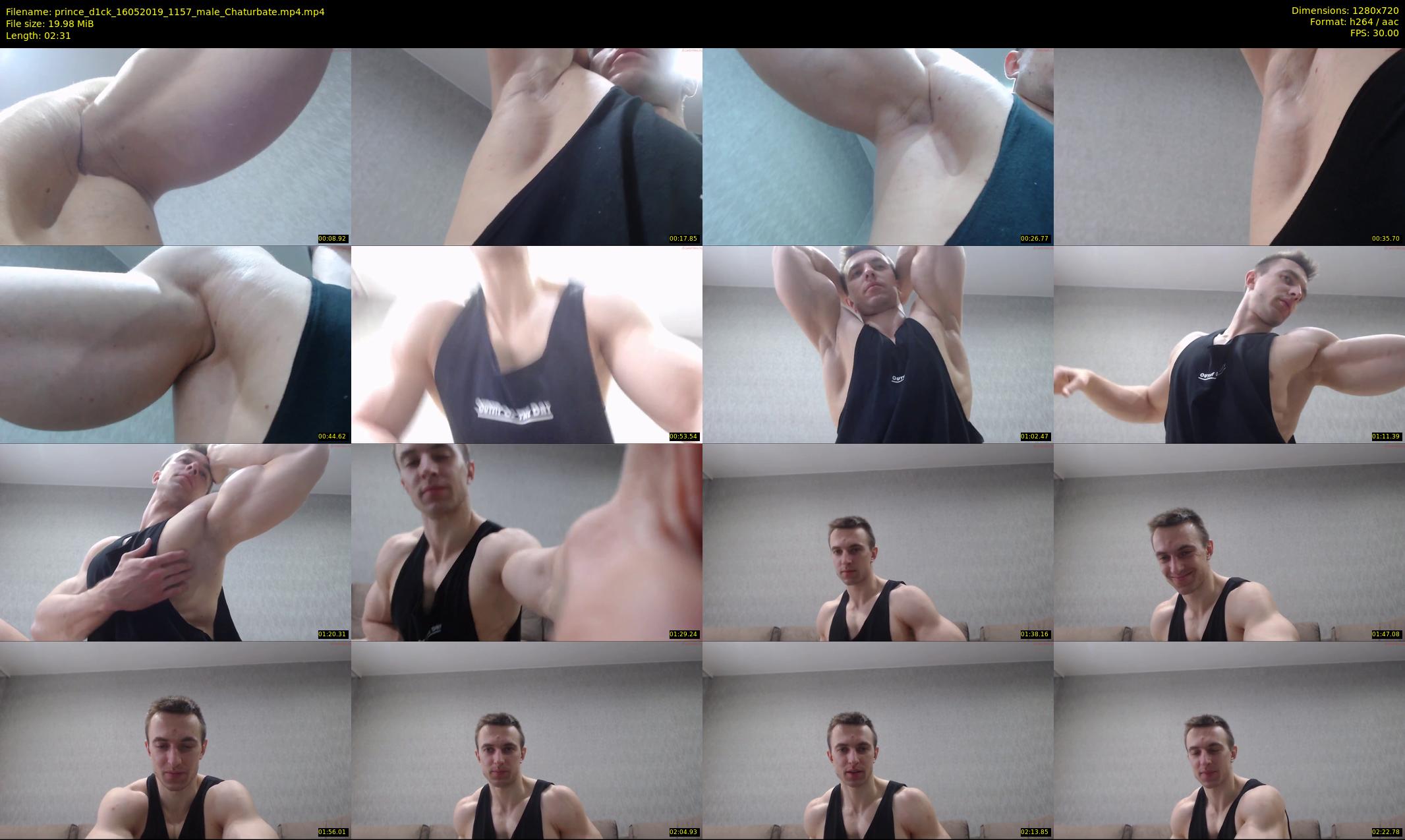 prince_d1ck — 3 minute Chaturbate male cam show recording, 720p, May 16, 2019