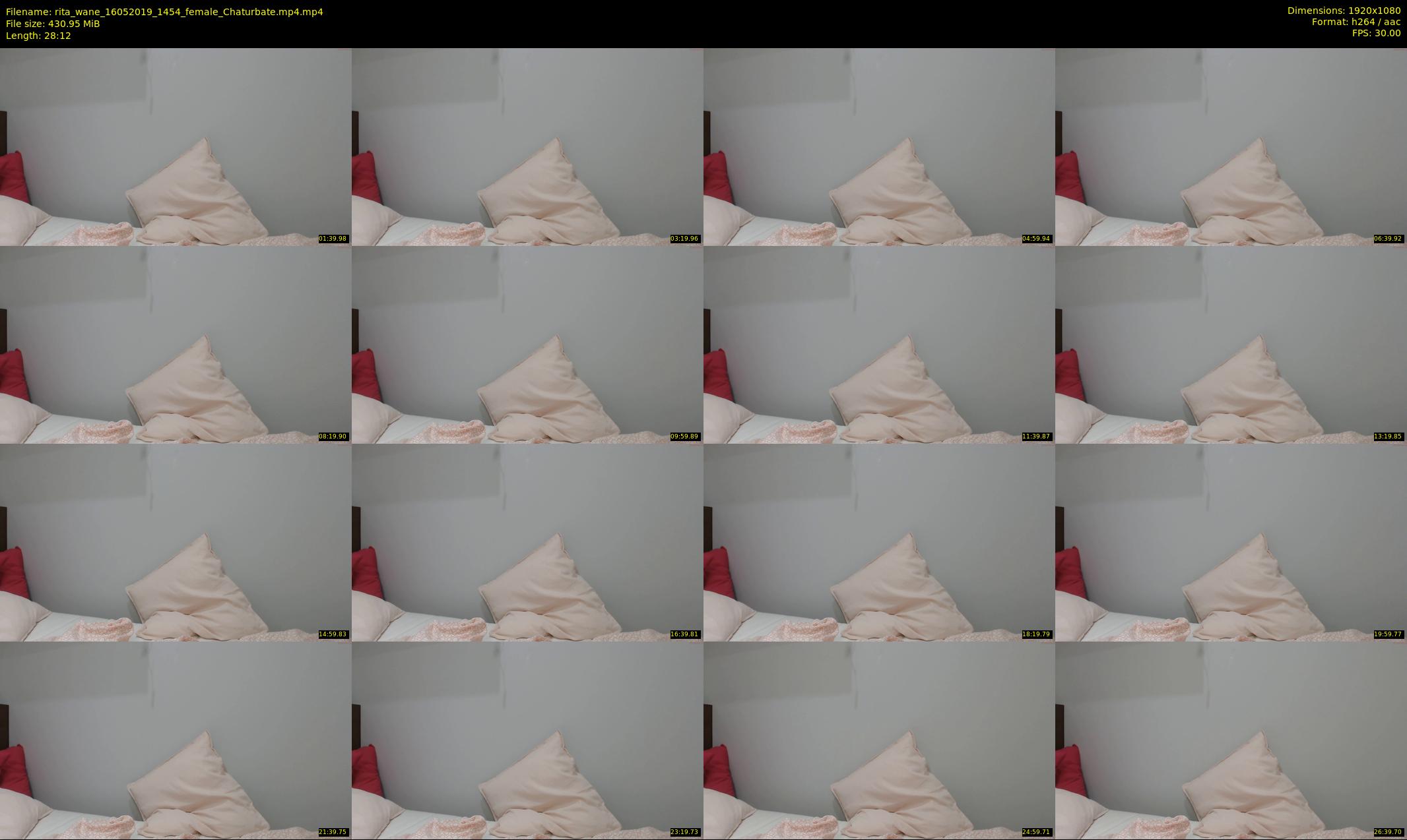 rita_wane — 29 minute Chaturbate female cam show recording, 1080p, May 16, 2019