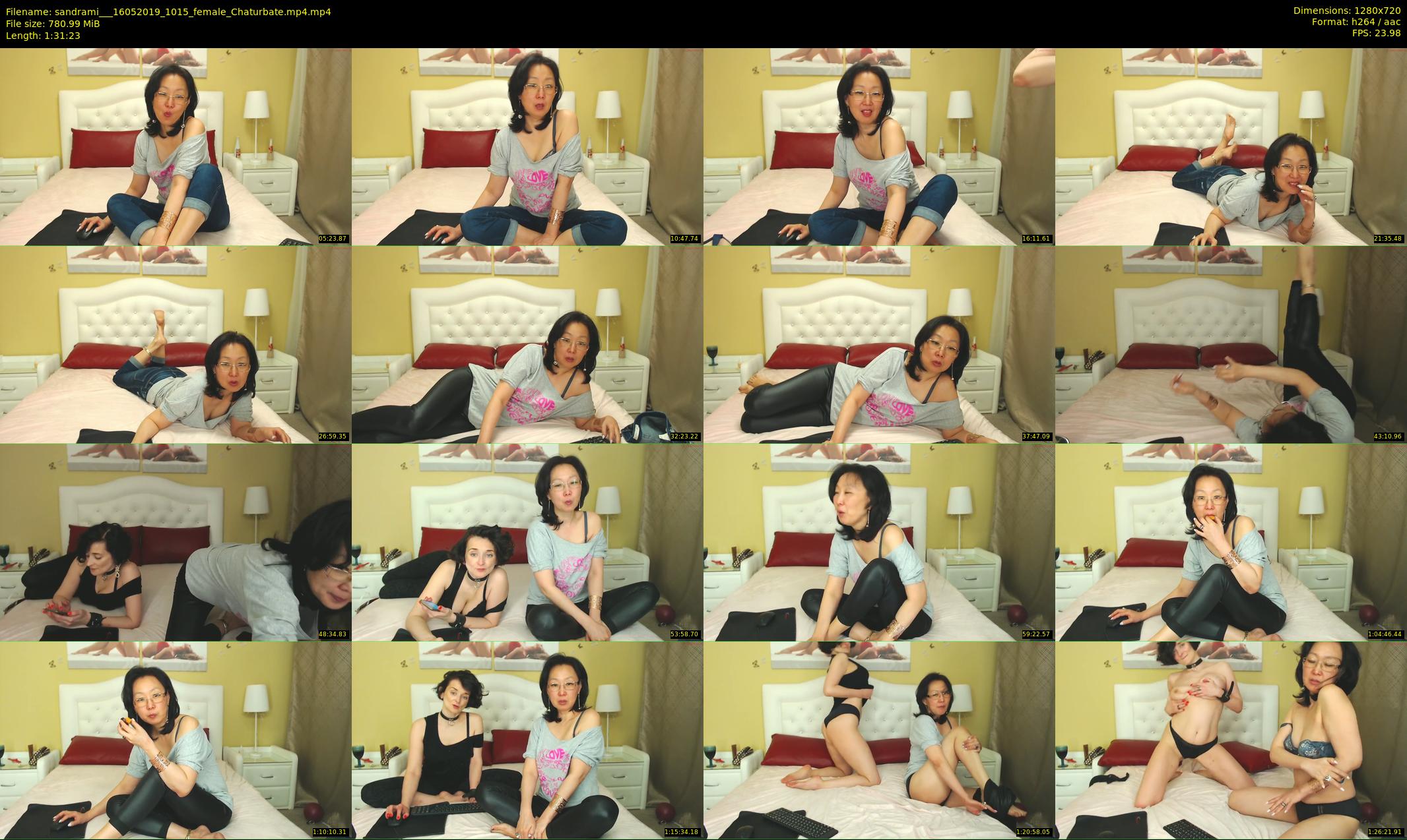 sandrami__ — 92 minute Chaturbate female cam show recording, 720p, May 16, 2019