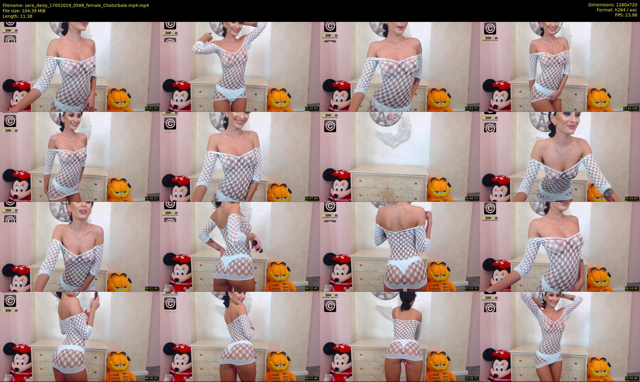 sara_daisy — 12 minute Chaturbate female cam show recording, 720p, May 17, 2019