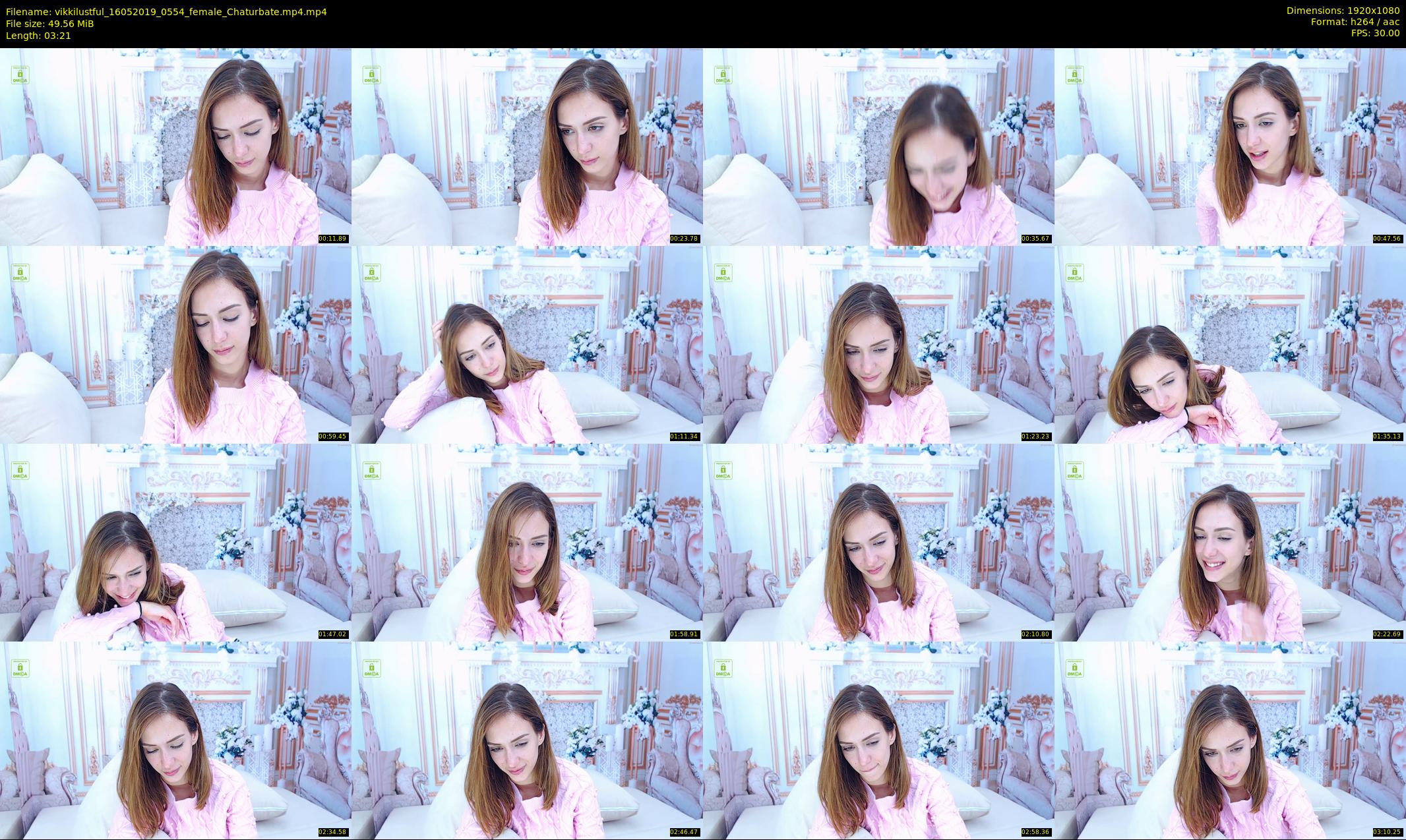 vikkilustful — 4 minute Chaturbate female cam show recording, 1080p, May 16, 2019