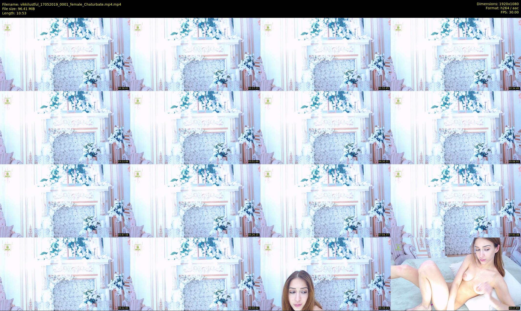 vikkilustful — 11 minute Chaturbate female cam show recording, 1080p, May 17, 2019