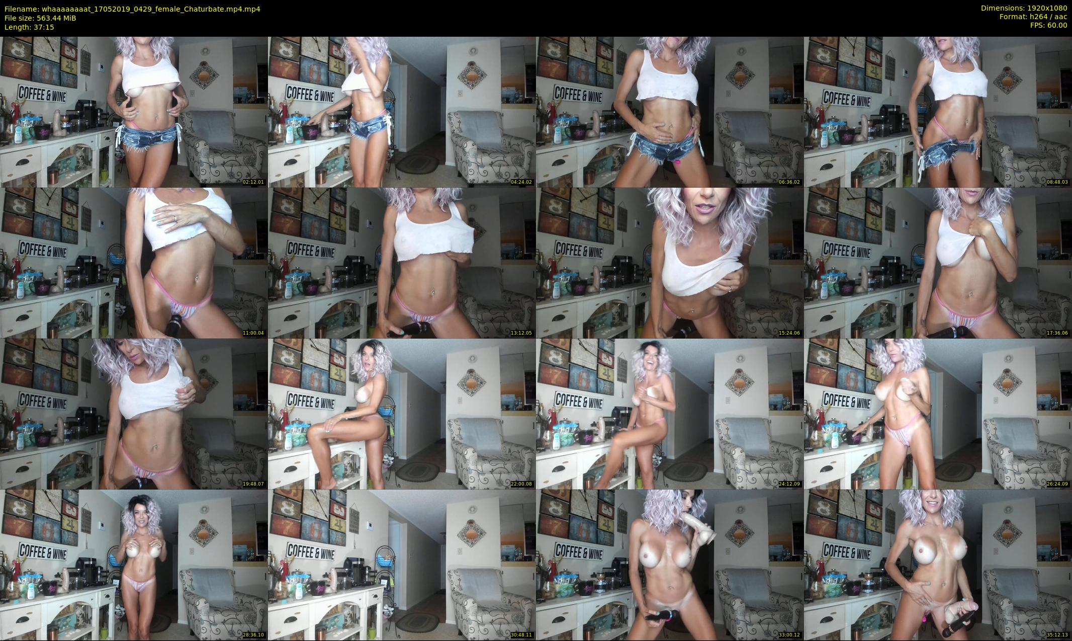 whaaaaaaaat — 38 minute Chaturbate couple cam show recording, 1080p, May 17, 2019
