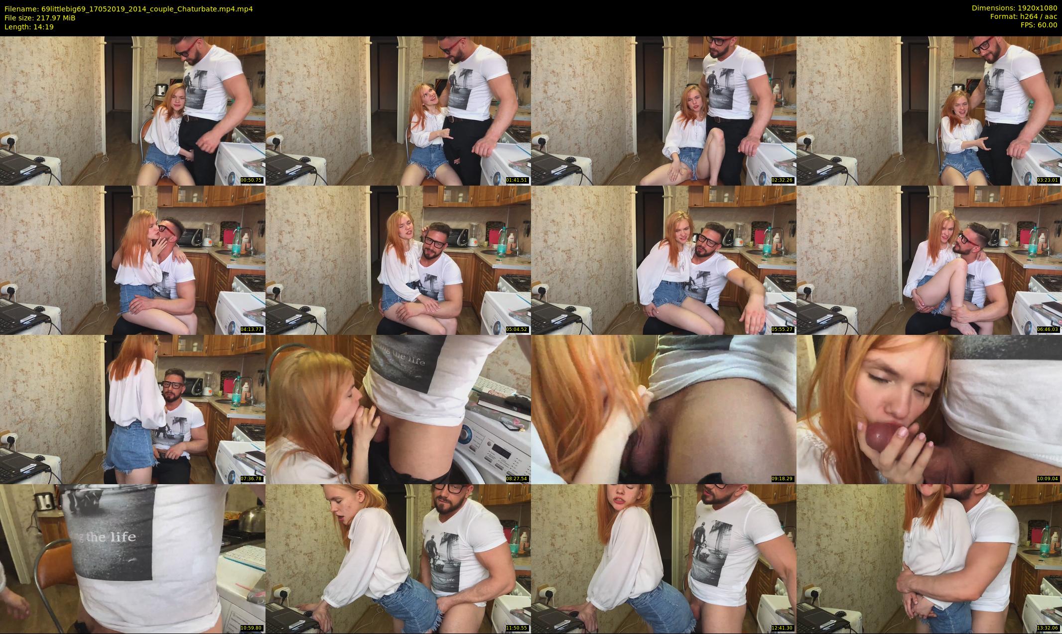 69littlebig69 — 15 minute Chaturbate couple cam show recording, 1080p, May 17, 2019