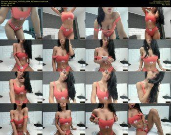 Alenaxoxo — 22 minute MyFreeCams cam show recording, 480p, May 17, 2019
