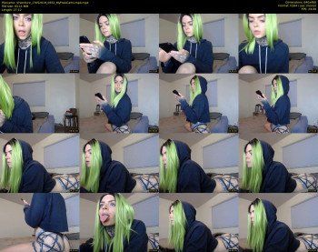 ViVerdure — 28 minute MyFreeCams cam show recording, 480p, May 17, 2019