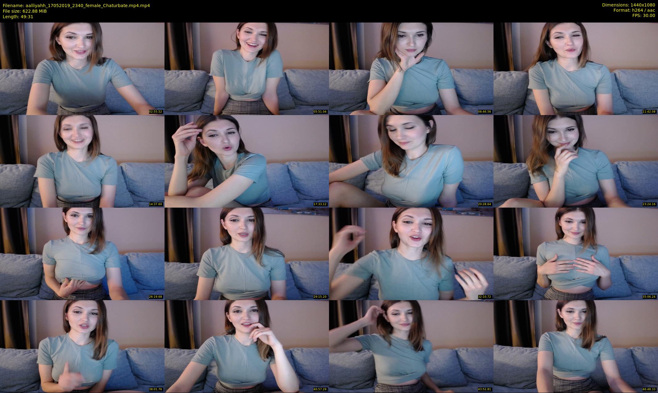 aalliyahh — 50 minute Chaturbate female cam show recording, 1080p, May 17, 2019