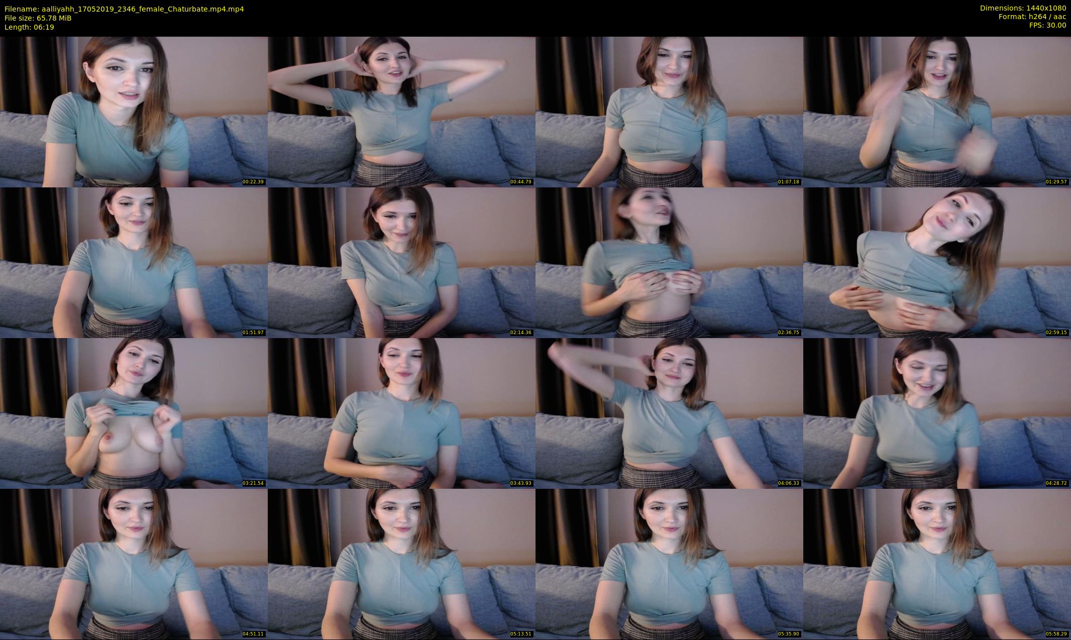 aalliyahh — 7 minute Chaturbate female cam show recording, 1080p, May 17, 2019