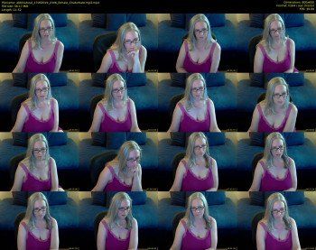 abbinatural — 12 minute Chaturbate female cam show recording, 480p, May 17, 2019