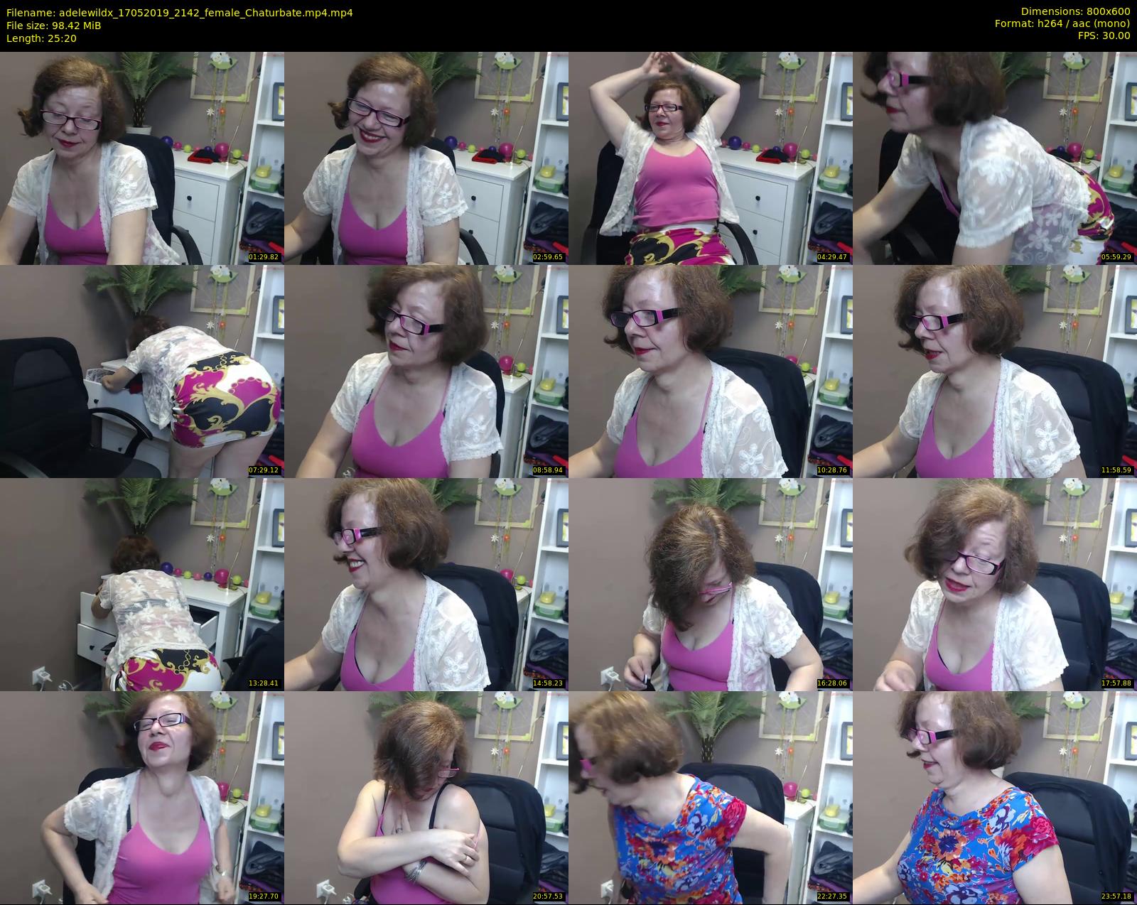 adelewildx — 26 minute Chaturbate female cam show recording, 480p, May 17, 2019