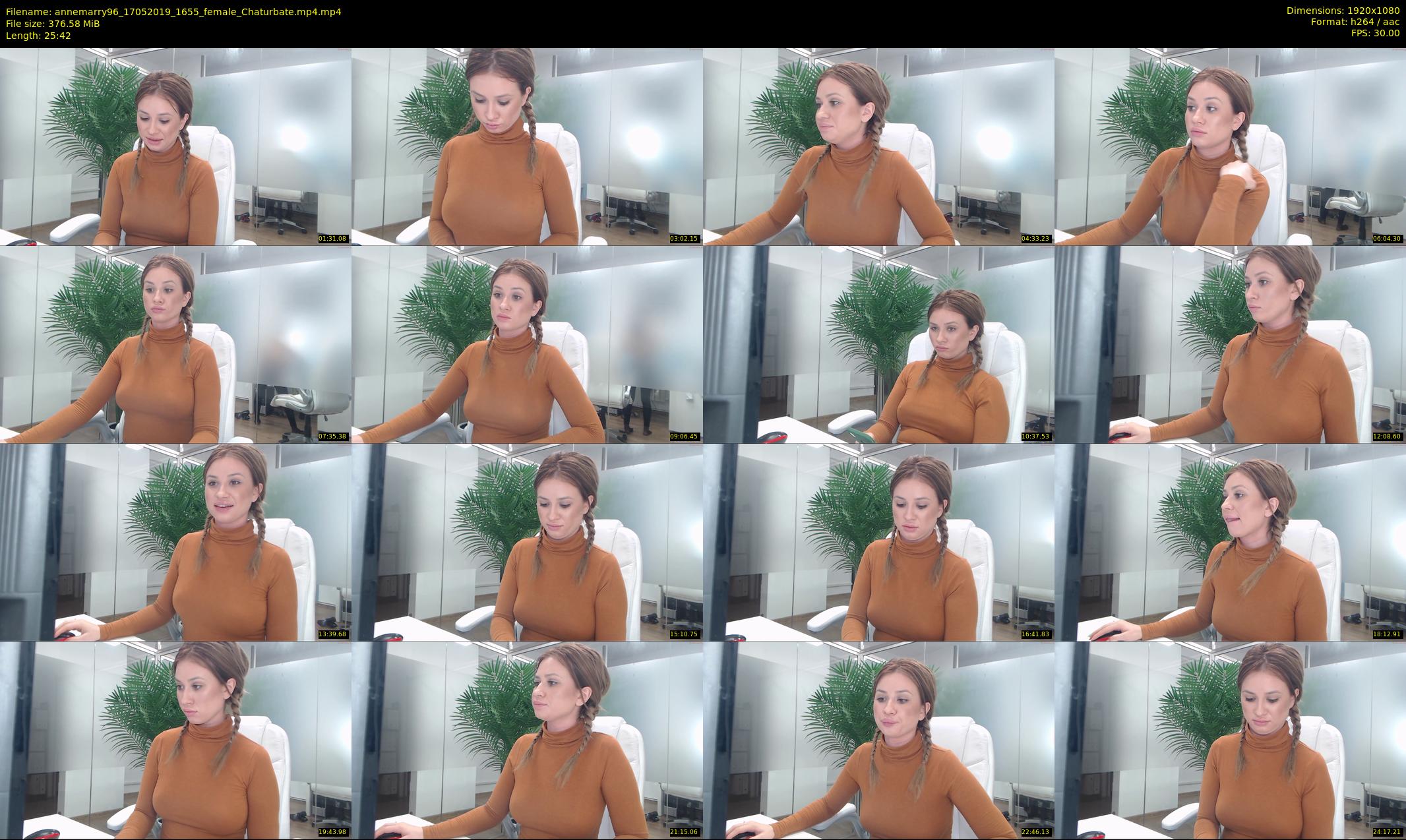 annemarry96 — 26 minute Chaturbate female cam show recording, 1080p, May 17, 2019