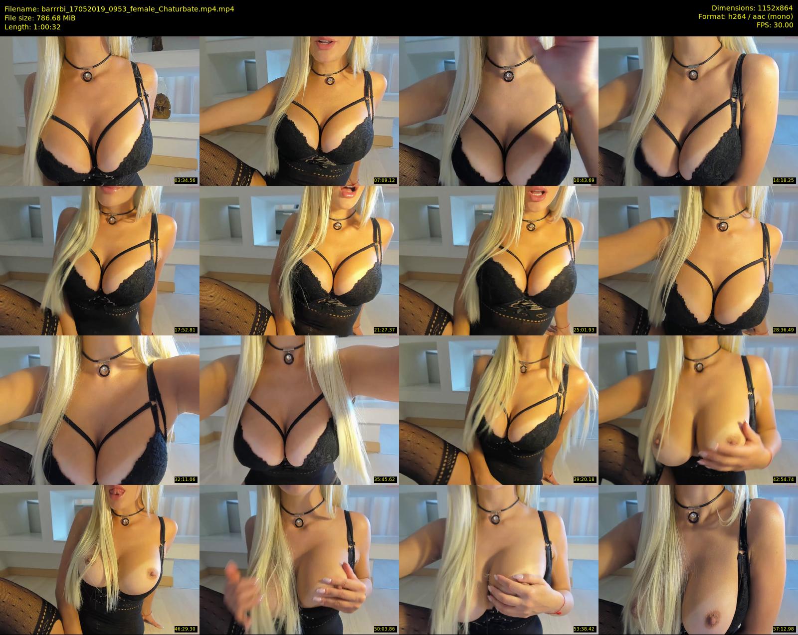 barrrbi — 61 minute Chaturbate female cam show recording, 720p, May 17, 2019