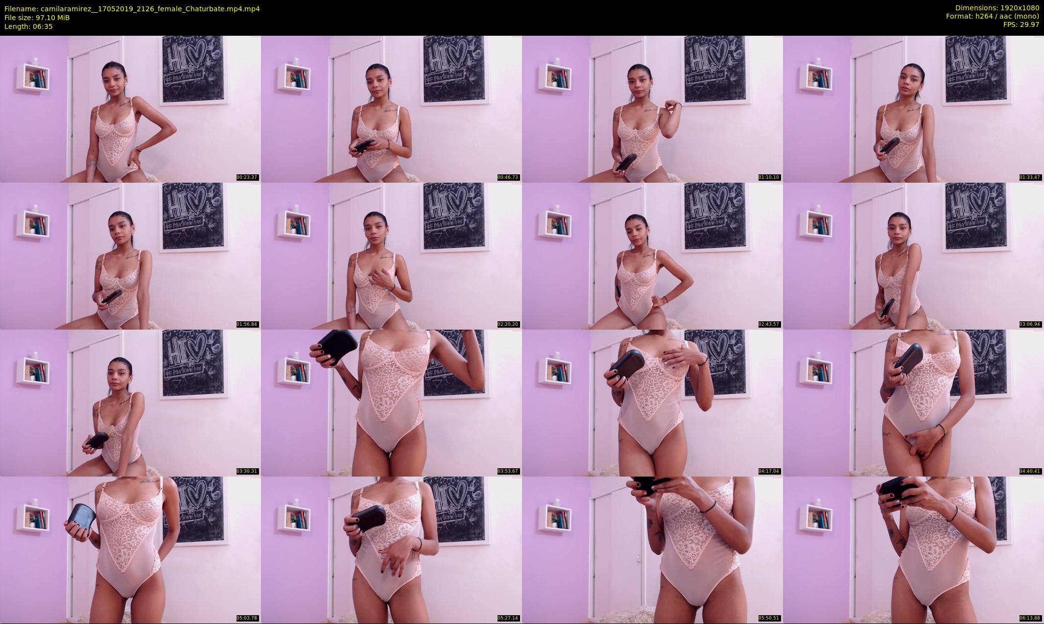 camilaramirez_ — 7 minute Chaturbate female cam show recording, 1080p, May 17, 2019