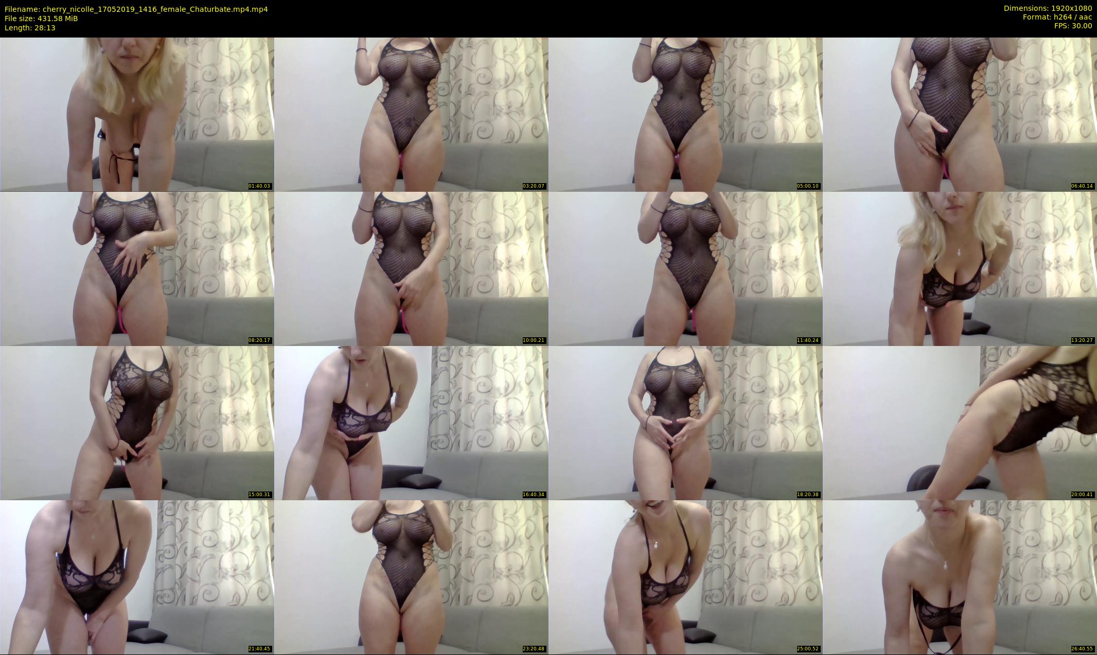 cherry_nicolle — 29 minute Chaturbate female cam show recording, 1080p, May 17, 2019