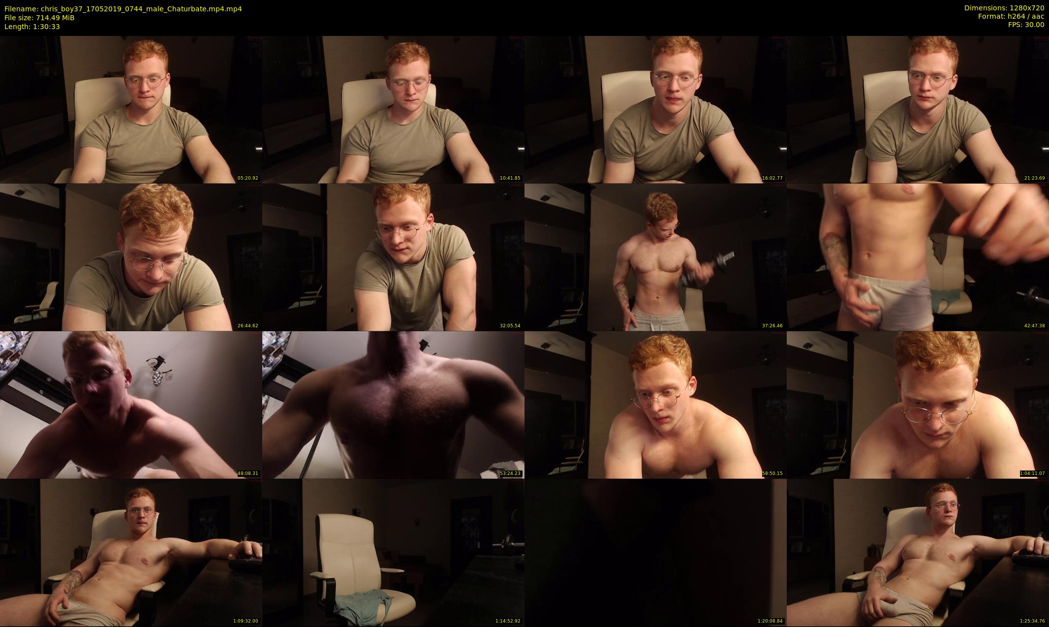 chris_boy37 — 91 minute Chaturbate male cam show recording, 720p, May 17, 2019